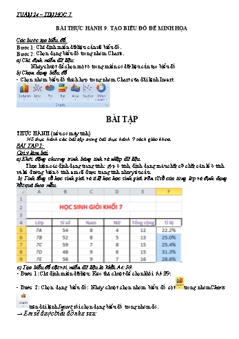 Giáo án Tin học Lớp 7 - Tuần 24