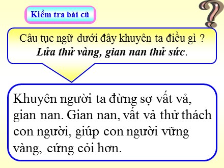 Bài giảng Luyện từ và câu Khối 4 - Mở rộng vốn từ Ý chí - Nghị lực - Trường Tiểu học Phan Đình Giót