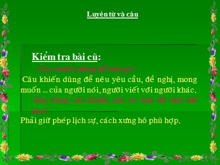 Bài giảng Luyện từ và câu Lớp 4 - Tiết 60: Câu cảm - Trường Tiểu học Phan Đình Giót