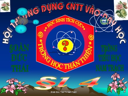 Bài giảng Địa lí Lớp 4 - Bài 29: Biển, đảo và quần đảo - Đoàn Đức Thái