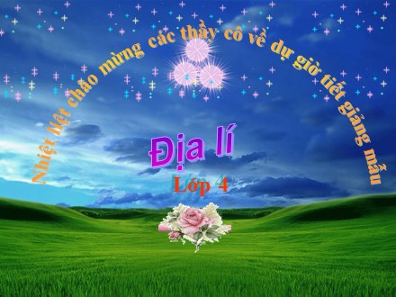 Bài giảng Địa lí Lớp 4 - Hoạt động sản xuất của người dân đồng bằng Nam Bộ - Trường Tiểu học Phan Đình Giót