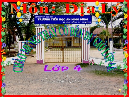 Bài giảng Địa lí Lớp 4 - Tây Nguyên - Hứa Thị Bích Kiều
