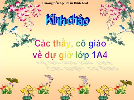 Bài giảng Học vần Lớp 1 - Bài 26: p, ph, nh - Quản Khánh Linh
