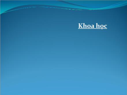 Bài giảng Khoa học Lớp 4 - Vai trò của vitamin, chất khoáng và chất xơ - Trường Tiểu học Phan Đình Giót