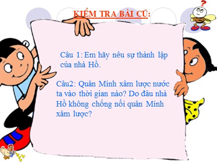 Bài giảng Lịch sử Lớp 4 - Chiến thắng Chi Lăng - Trường Tiểu học Phan Đình Giót