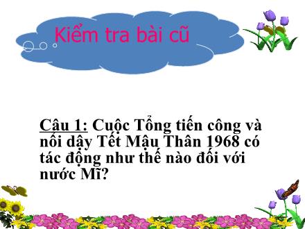 Bài giảng Lịch sử Lớp 5 - Bài 24: Chiến thắng “Điện Biên Phủ trên không” - Trường Tiểu học Phan Đình Giót