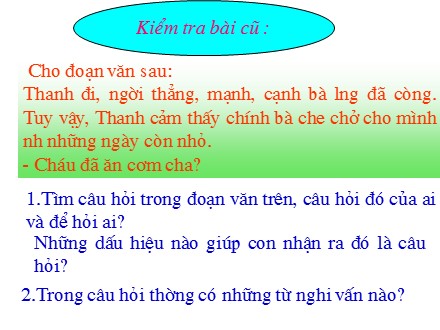 Bài giảng Luyện từ và câu Lớp 4 - Câu kể - Trường Tiểu học Phan Đình Giót