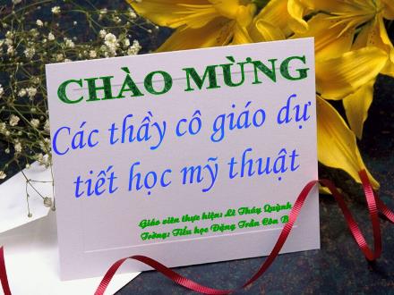 Bài giảng Mĩ thuật Lớp 1 - Bài 27: Vẽ hoặc nặn cái ô tô - Lê Thúy Quỳnh