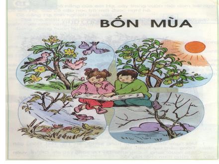 Bài giảng Tập đọc Lớp 2 - Chuyện bốn mùa - Trường Tiểu học Phan Đình Giót