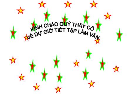Bài giảng Tập làm văn Lớp 5 - Tuần 23: Lập chương trình hoạt động - Trường Tiểu học Phan Đình Giót