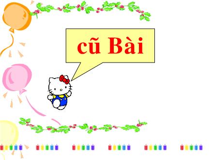 Bài giảng Toán Khối 2 - Giờ, phút - Trường Tiểu học Phan Đình Giót
