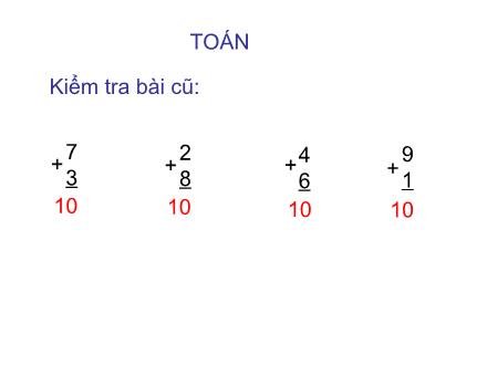Bài giảng Toán Lớp 2 - 26+4; 36+24 - Trường Tiểu học Phan Đình Giót