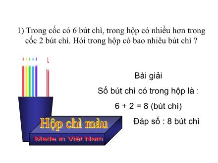 Bài giảng Toán Lớp 2 - 7 cộng với một số - Trường Tiểu học Phan Đình Giót