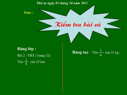 Bài giảng Toán Lớp 3 - Chia số có hai chữ số cho số có một chữ số - Trường Tiểu học Phan Đình Giót