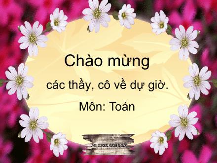 Bài giảng Toán Lớp 3 - Phép trừ các số trong phạm vi 100 000 - Trường Tiểu học Phan Đình Giót