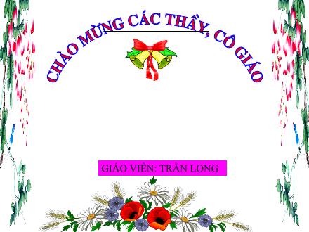 Bài giảng Toán Lớp 3 - Tuần 14: Chia số có hai chữ số cho số có một chữ số - Trường Tiểu học Phan Đình Giót