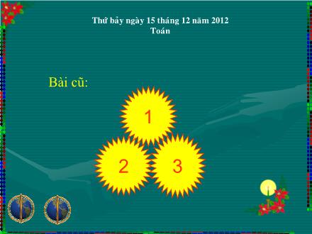 Bài giảng Toán Lớp 3 - Tuần 14: Luyện tập - Trường Tiểu học Phan Đình Giót