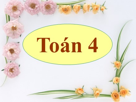 Bài giảng Toán Lớp 4 - Bảng đơn vị đo khối lượng - Trường Tiểu học Phan Đình Giót