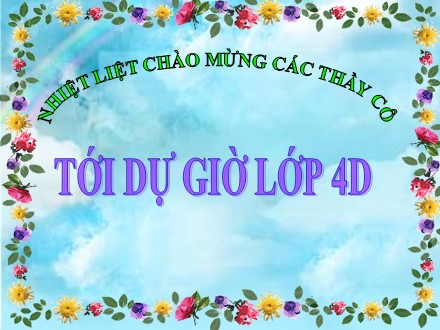 Bài giảng Toán Lớp 4 - Tuần 22: So sánh hai phân số khác mẫu số - Trường Tiểu học Phan Đình Giót