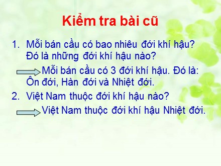 Bài giảng Tự nhiên và Xã hội Lớp 3 - Bài 66: Bề mặt Trái đất - Trường Tiểu học Phan Đình Giót