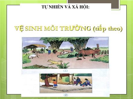 Bài giảng Tự nhiên và Xã hội Lớp 3 - Vệ sinh môi trường (Tiếp theo) - Trường Tiểu học Phan Đình Giót