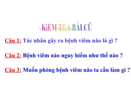 Bài giảng Khoa học Lớp 5 - Bài 15: Phòng bệnh viêm gan A - Trường Tiểu học Nguyễn Trãi