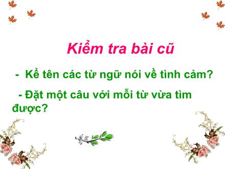 Bài giảng Luyện từ và câu Lớp 2 - Từ ngữ về công việc gia đình. Câu kiểu Ai làm gì? - Trường Tiểu học Đặng Trần Côn B