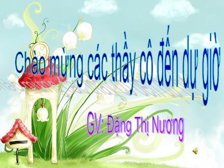 Bài giảng Luyện từ và câu Lớp 5 - Đại từ - Đặng Thị Nương