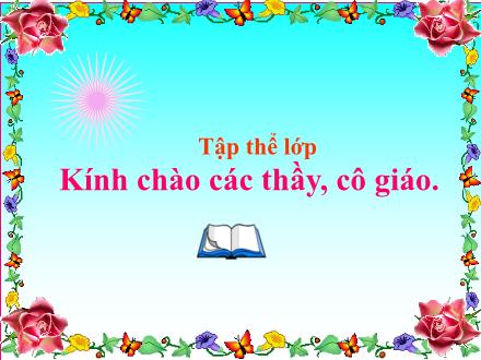 Bài giảng Luyện từ và câu Lớp 5 - Ôn tập (Tiết 6) - Trường Tiểu học Phan Đình Giót