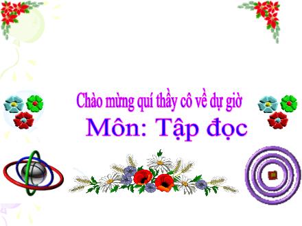 Bài giảng Tập đọc Lớp 5 - Đất nước - Trường Tiểu học Phan Đình Giót