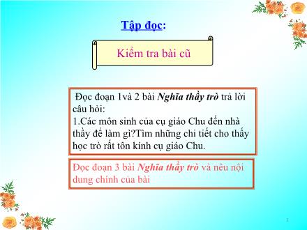 Bài giảng Tập đọc Lớp 5 - Hội thổi cơm thi ở Đồng Vân - Trường Tiểu học Phan Đình Giót