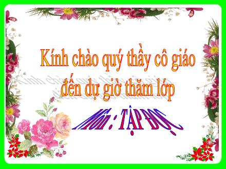 Bài giảng Tập đọc Lớp 5 - Về ngôi nhà đang xây - Trường Tiểu học Phan Đình Giót