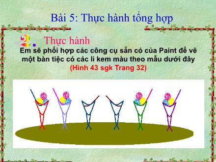 Bài giảng Tin học Lớp 4 - Bài 5: Thực hành tổng hợp - Trường Tiểu học Phương Liệt