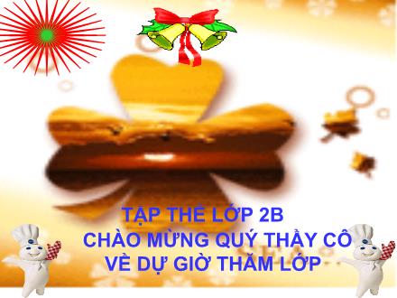 Bài giảng Toán Lớp 2 - 6 cộng với một số. 6+5 - Vũ Hồng Hường