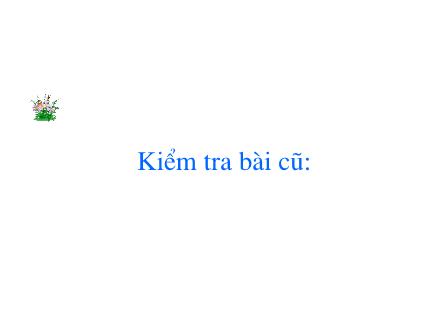 Bài giảng Toán Lớp 2 - Một phần năm - Trường Tiểu học Nguyễn Trãi