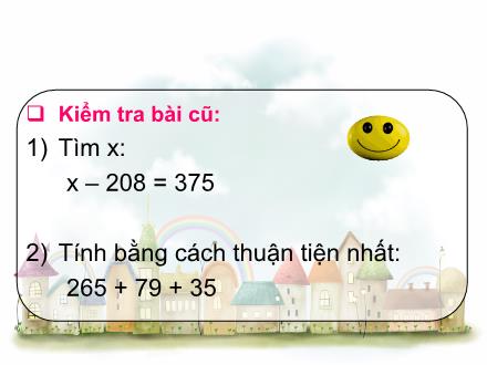 Bài giảng Toán Lớp 4 - Tìm hai số khi biết tổng và hiệu của hai số đó - Trường Tiểu học Nguyễn Trãi