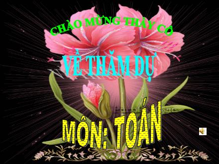 Bài giảng Toán Lớp 5 - Hàng của số thập phân. Đọc, viết số thập phân - Trường Tiểu học Phan Đình Giót