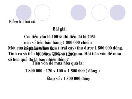 Bài giảng Toán Lớp 5 - Luyện tập chung (Trang 176, 177) - Trường Tiểu học Phan Đình Giót