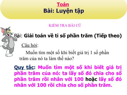 Bài giảng Toán Lớp 5 - Luyện tập (Trang 79) - Trường Tiểu học Phan Đình Giót