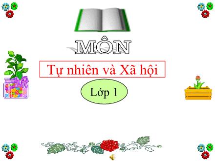 Bài giảng Tự nhiên và Xã hội Lớp 1 - Ăn uống hằng ngày - Trường Tiểu học Nguyễn Trãi