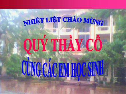 Bài giảng Tự nhiên và Xã hội Lớp 1 - Bài 28: Con muỗi - Trường Tiểu học Nguyễn Trãi