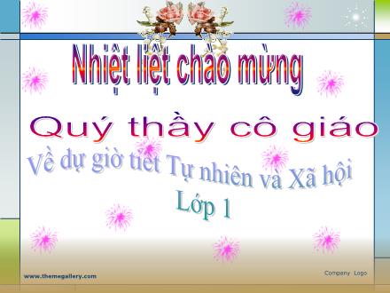 Bài giảng Tự nhiên và Xã hội Lớp 1 - Bài 31: Thực hành quan sát bầu trời - Trường Tiểu học Nguyễn Trãi