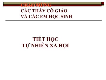 Bài giảng Tự nhiên và Xã hội Lớp 1 - Con mèo - Trường Tiểu học Nguyễn Trãi