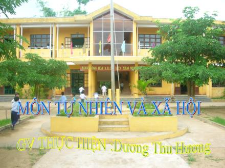 Bài giảng Tự nhiên và Xã hội Lớp 1 - Vệ sinh thân thể - Dương Thu Hương