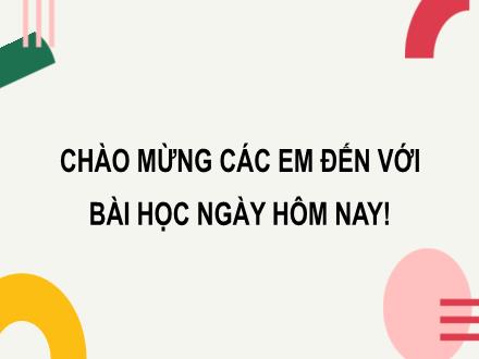 Bài giảng Toán Lớp 2 (Cánh diều) - Bài 65: Khối trụ. Khối cầu